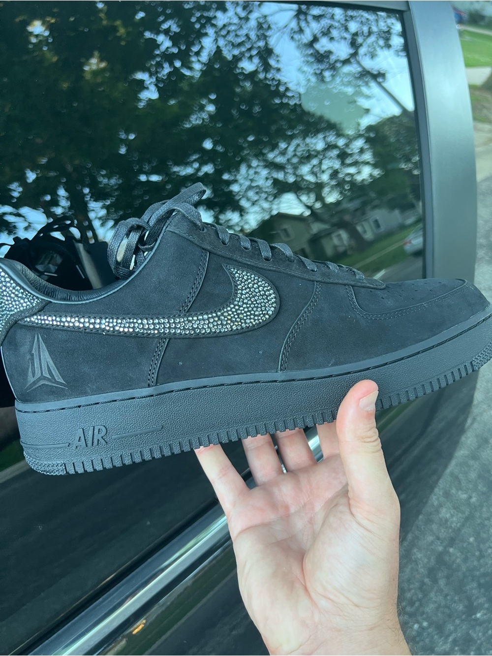 Mens nike Air Force 1 ja luxe (IQ9772 001) no box or keychains size 13
